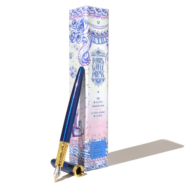 The Bijou Fountain Pen - Blue Revelry (Edición Limitada 15 Aniversario)