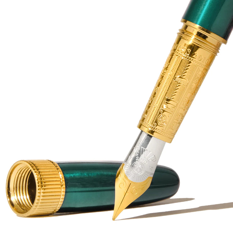 The Joule Fountain Pen - Engravers Teal