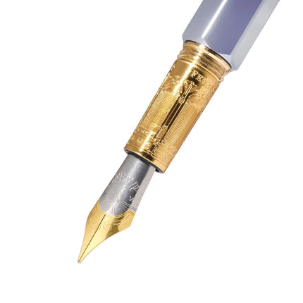 The Marquise Fountain Pen - Pearl Drop Blue (F)