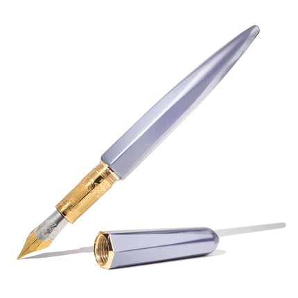 The Marquise Fountain Pen - Pearl Drop Blue (F)