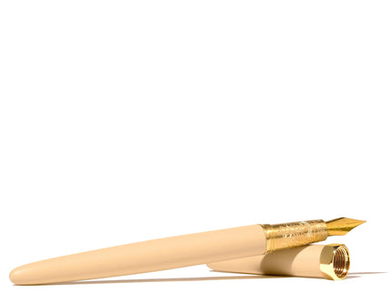 Brush Fountain Pen Satin - Majestic Maple - Punta Bañada en Oro