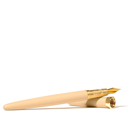 Brush Fountain Pen Satin - Majestic Maple - Punta Bañada en Oro