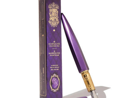 The Marquise Fountain Pen - Aubergine (M)