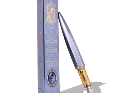 The Marquise Fountain Pen - Pearl Drop Blue (F)