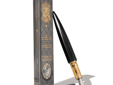 The Marquise Fountain Pen - Nevermore Noire