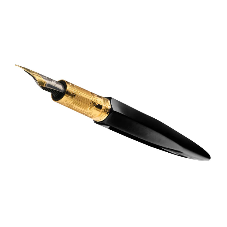 The Marquise Fountain Pen - Nevermore Noire
