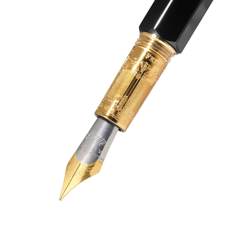 The Marquise Fountain Pen - Nevermore Noire