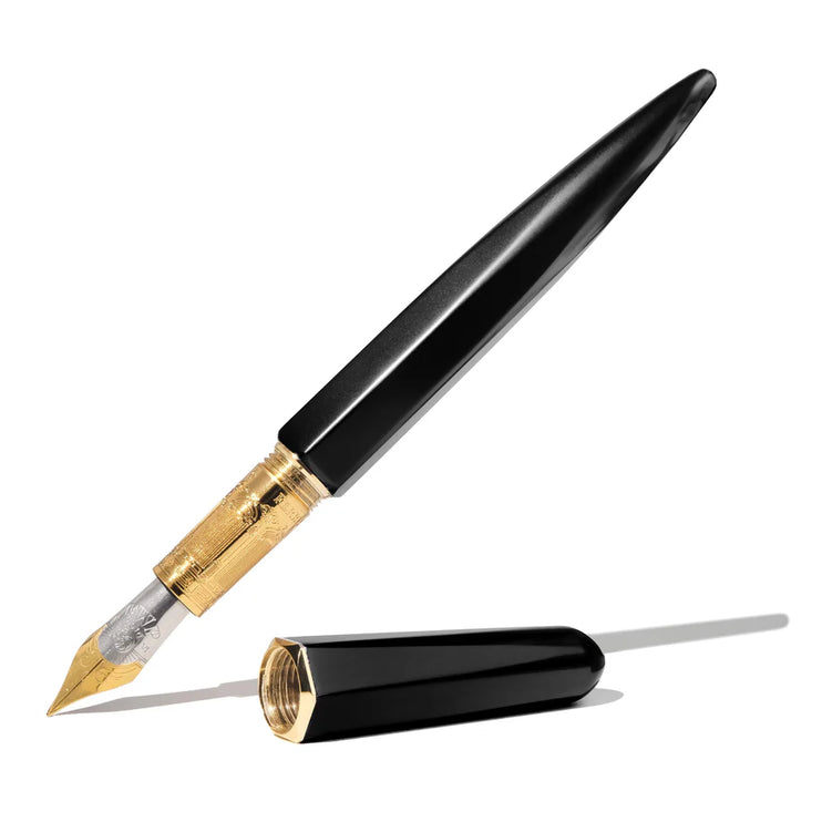 The Marquise Fountain Pen - Nevermore Noire