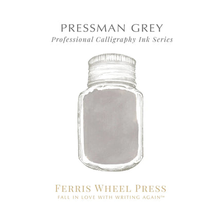 Pressman Grey - Tinta Caligráfica