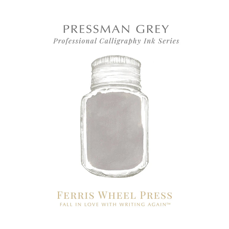 Pressman Grey - Tinta Caligráfica