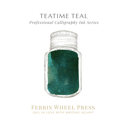 Teatime Teal - Tinta Caligráfica 28mL