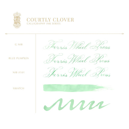 Courtly Clover - Tinta Caligráfica 28mL