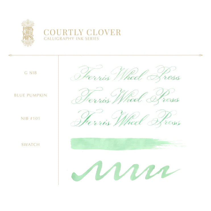 Courtly Clover - Tinta Caligráfica 28mL