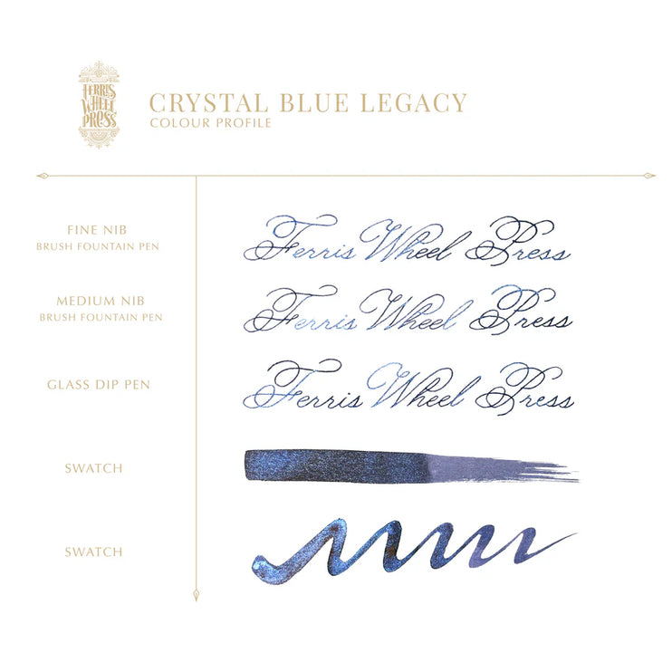 Tinta 38mL - Crystal Blue Legacy