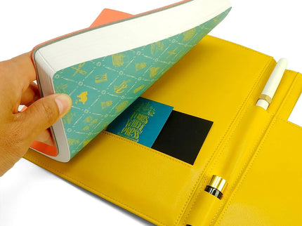 Always Right Fether Folio - Mustard Yellow