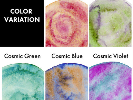 Acuarelas Gansai Tambi - Granulating Colors 2
