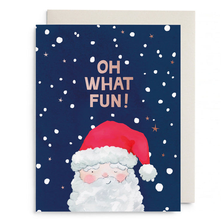 Set de 6 tarjetas y sobres - Santa