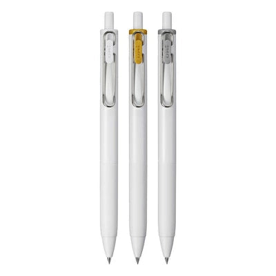 Uni ball ONE - White, Silver & Gold (Unidad)