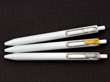 Uni ball ONE - White, Silver & Gold (Unidad)