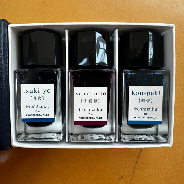 Iroshizuku Ink - Set de 3 (B)