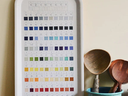 Birchwood Tray - Werner's Nomenclature of Colors