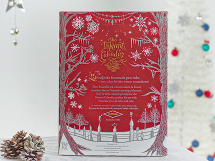 Inkvent Calendar - Burgundy Edition - Calendario de Adviento de Tintas
