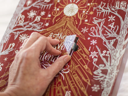 Inkvent Calendar - Burgundy Edition - Calendario de Adviento de Tintas
