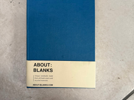 About Blanks - Original Notebook