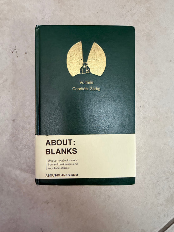 About Blanks - Original Notebook