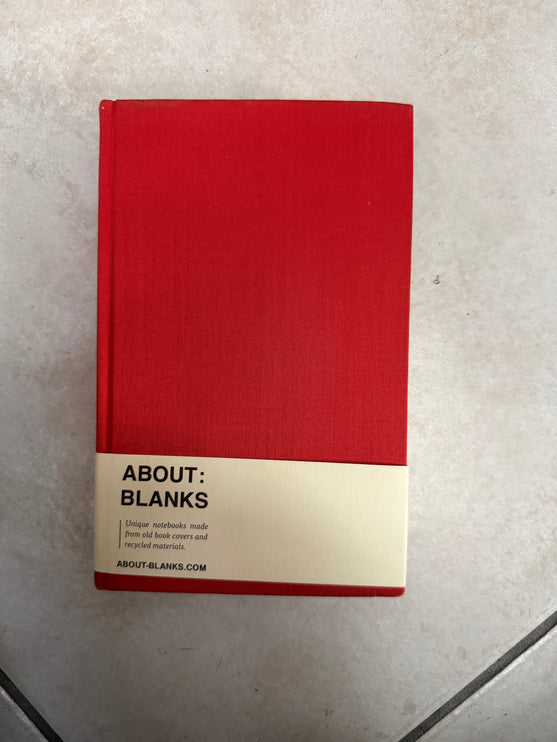 About Blanks - Original Notebook