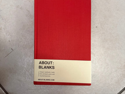 About Blanks - Original Notebook