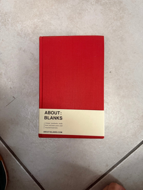 About Blanks - Original Notebook