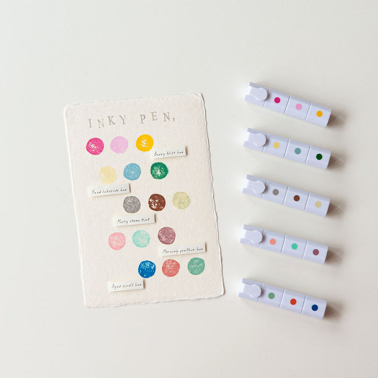 MU - Inky Pen Stamp Pads - Reed Lakeside Hue