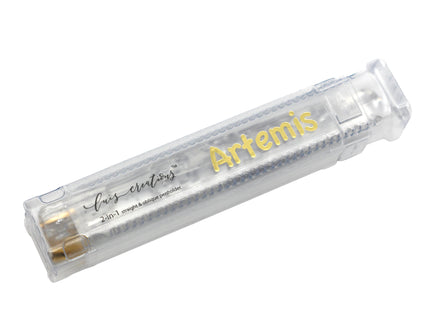 Penholder 2 en 1 (Oblicuo y Recto) - Plateado