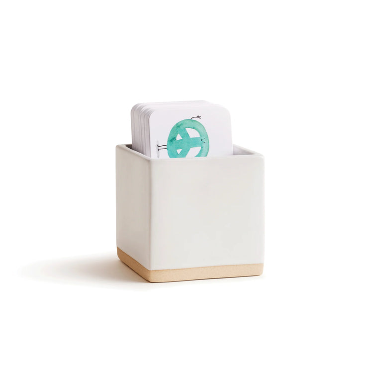 Little Notes Ceramic Holder - Neutral