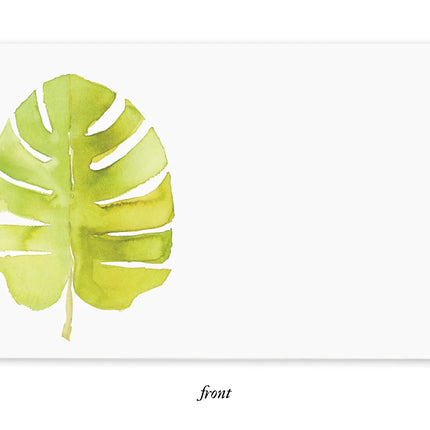 Little Notes - Tropical Leaf