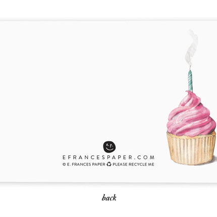 Little Notes - Pink Cupcake