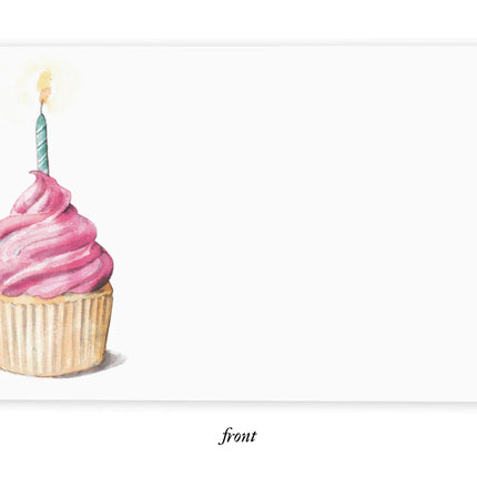 Little Notes - Pink Cupcake