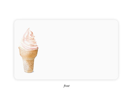 Little Notes - Ice Cream
