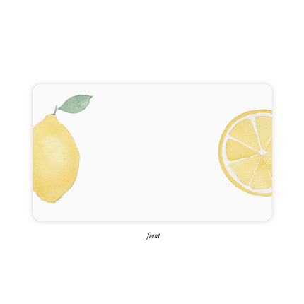 Little Notes - Lemon