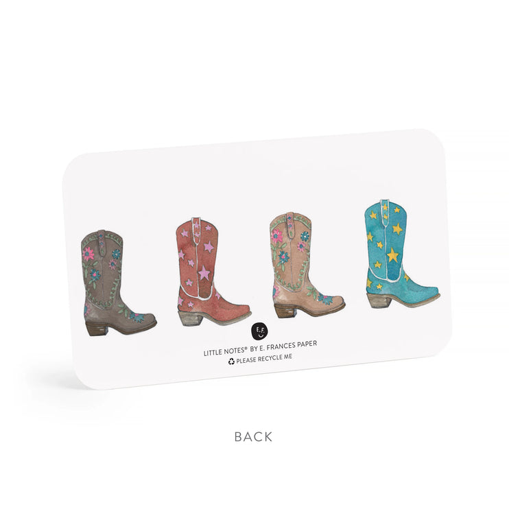 Little Notes - Cowboy Boot