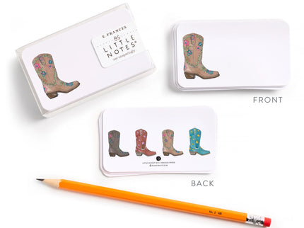 Little Notes - Cowboy Boot