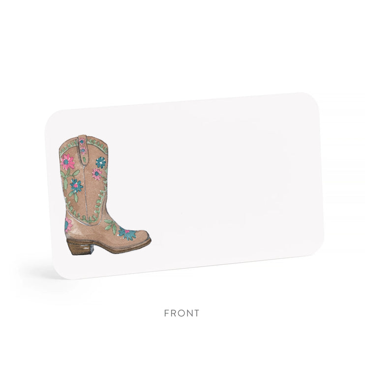 Little Notes - Cowboy Boot