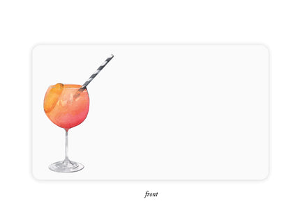 Little Notes - Aperol Spritz
