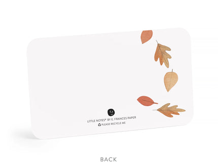 Little Notes - Falling Leaves