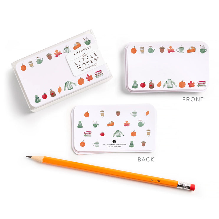 Little Notes - Crisp and Cozy