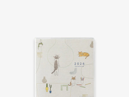 MD Pocket Diary 2026 - Gatos