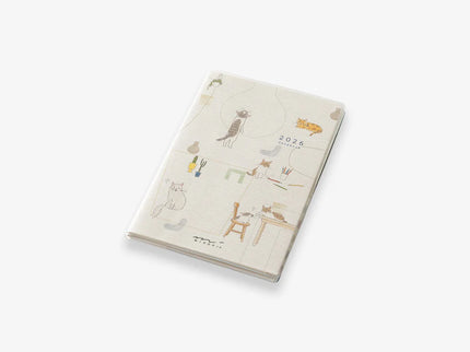 MD Pocket Diary 2026 - Gatos