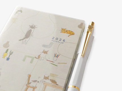 MD Pocket Diary 2026 - Gatos