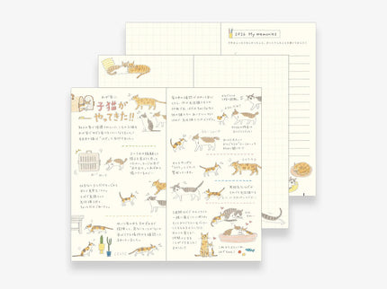 MD Pocket Diary Slim 2026 - Gatos